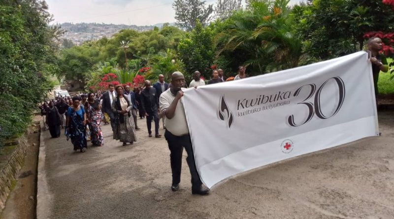 Croix Rouge Rwanda yibutse abatutsi bishwe muri Jenoside yakorewe Abatutsi