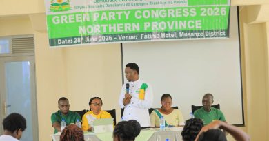 Musanze:Abarwanashyaka bahagarariye bagenzi  babo bo muri Green Pary bakoze   Kongere