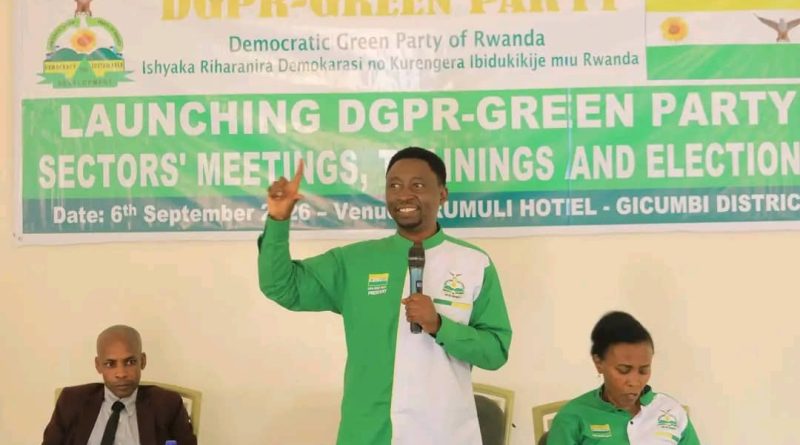 Gicumbi:Ishyaka Green Party ryatangije ibikorwa bishya ku rwego rw’Imirenge